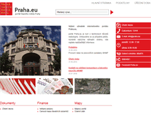 Tablet Screenshot of kamery.praha-mesto.cz