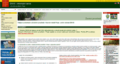 Desktop Screenshot of envis.praha-mesto.cz